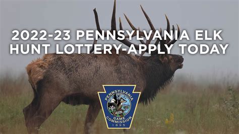 Pennsylvania elk lottery 2022 2023 - For 2023-24, 144 elk licenses (65 antlered, 79 antlerless) have been allocated across three elk seasons in different zones of the elk range in north-central Pennsylvania.